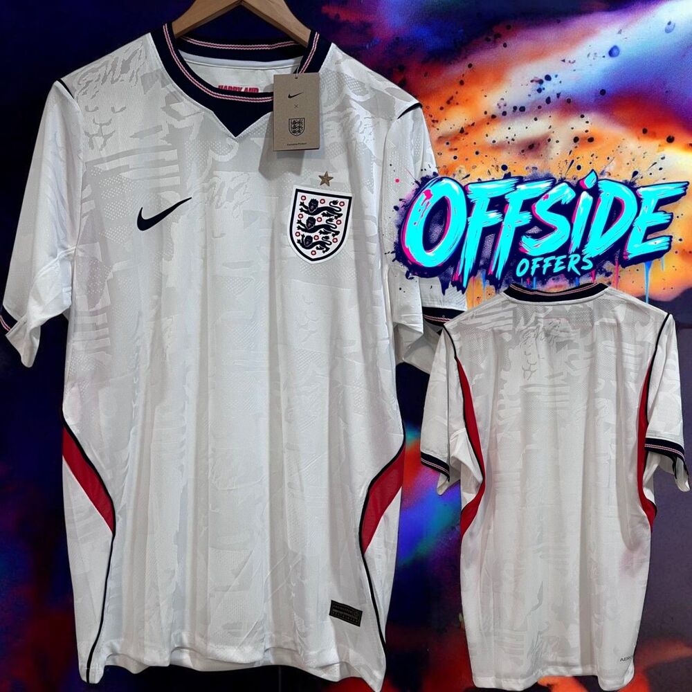 ** SEE VID ** England Home Player Version Jersey World Cup 2026 XLarge